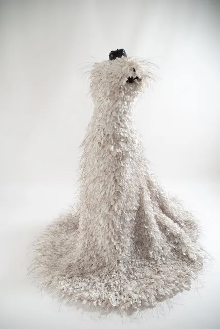 2023

deconstructed domestic ducting hose, canvas, tailors dummy