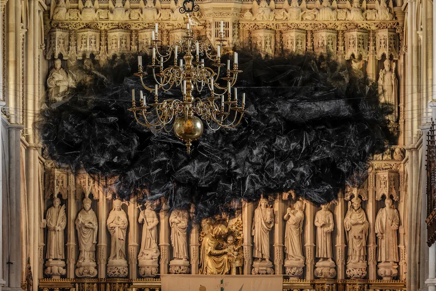 Site Specific Installation

Southwark Cathedral, London, Lent 2018

Butterfly netting