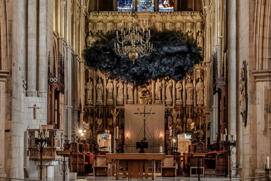 Site Specific Installation

Southwark Cathedral, London, Lent 2018

Butterfly netting