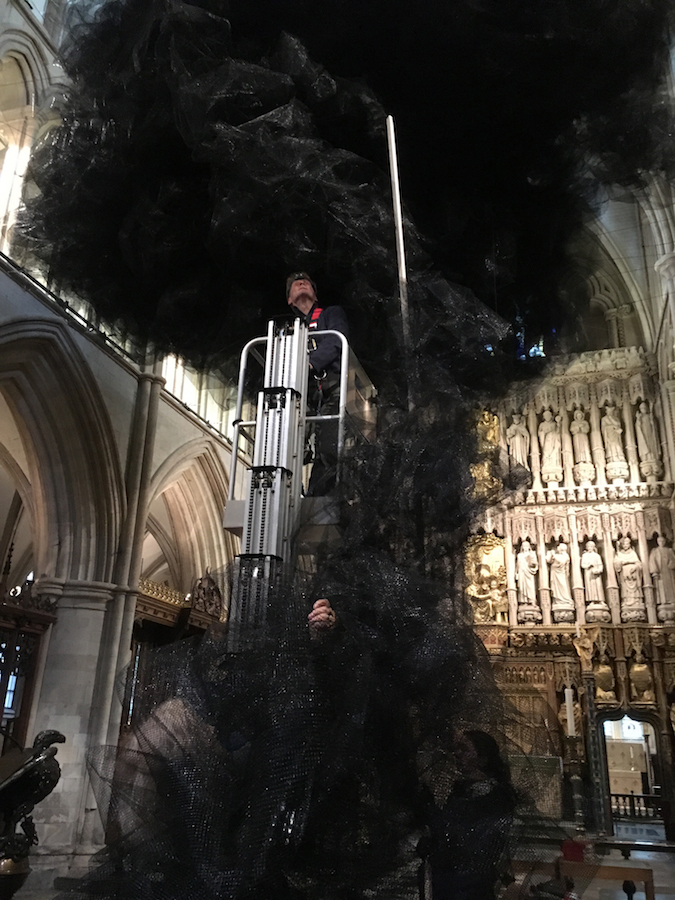 Site Specific Installation

Southwark Cathedral, London, Lent 2018

Butterfly netting
