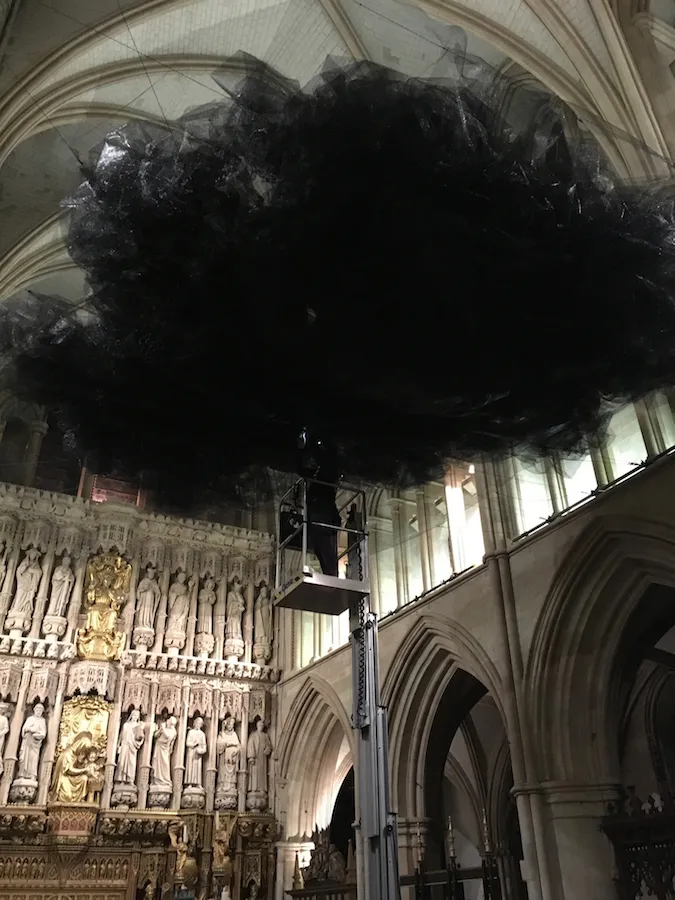 Site Specific Installation

Southwark Cathedral, London, Lent 2018

Butterfly netting