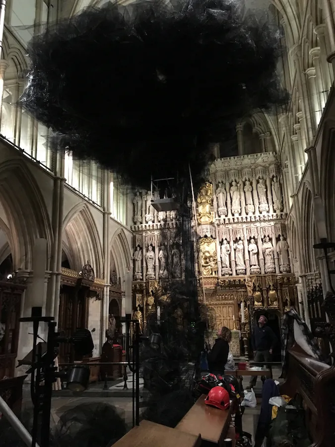 Site Specific Installation

Southwark Cathedral, London, Lent 2018

Butterfly netting