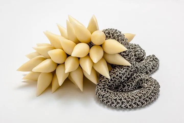 Eve 2013; Dimensions Variable; wax, handmade aluminium Rings Eve 2013; Dimensions Variable; wax, handmade aluminium Rings