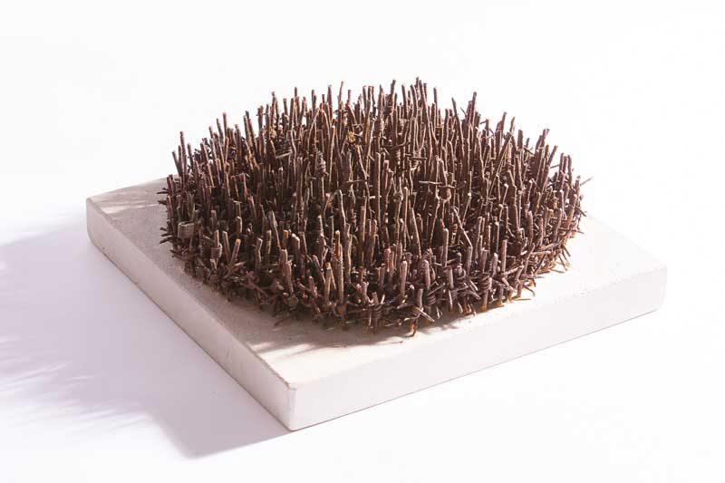 Field

Reclaimed Military Barbed Wire

Composite Portland Stone

2015