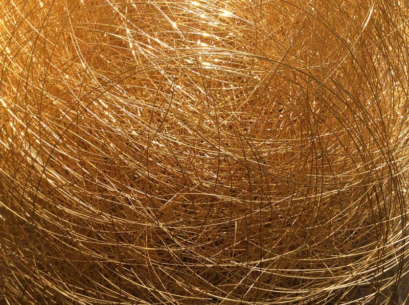 Site Specific Installation

York Art Gallery 2015/16

Fine Gold Plated Wire