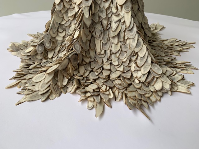 hart 2021

sliced deer antler tips on miniature mannequin form