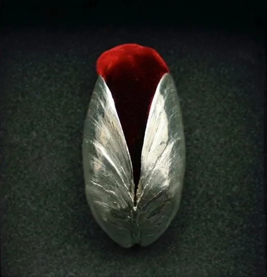 Silver Shell multiple

Silver-Plated Mussel Shell lined with Silk Velvet

Boxed Signed and Numbered, from an Edition of 250

Available though <a href="https://pallantbookshop.com/product/susie-macmurray-shell-multiple/" target="_blank">Pallant House Gallery Bookshop</a>