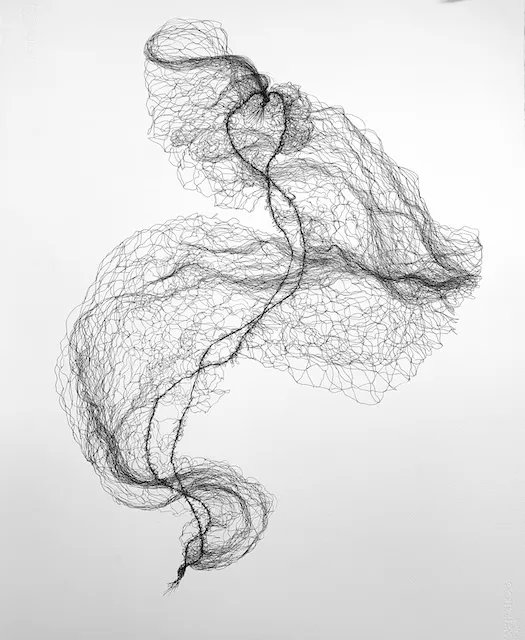 Small hairnet II; 2024 Small hairnet II; 2024