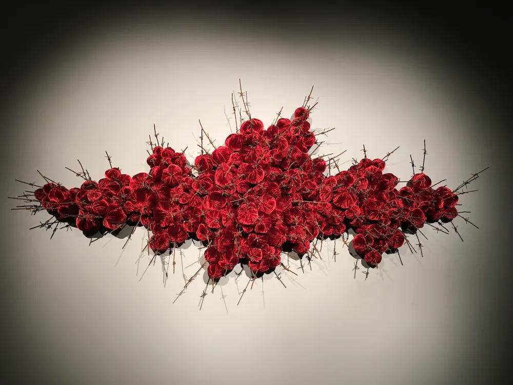 barbed wire and velvet