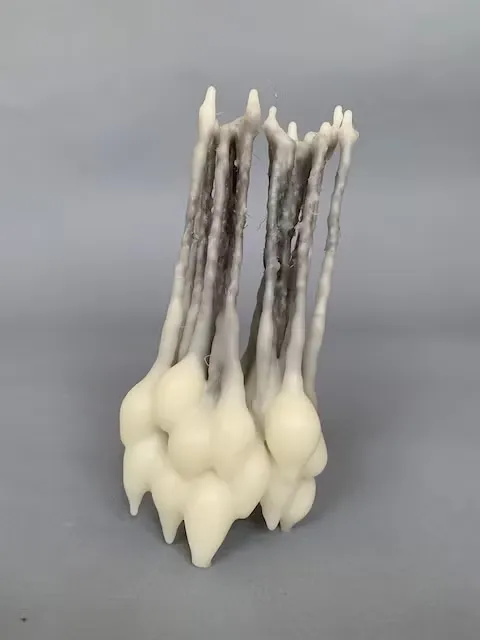 wax & wool series II,  21cm x 10cm x 6cm