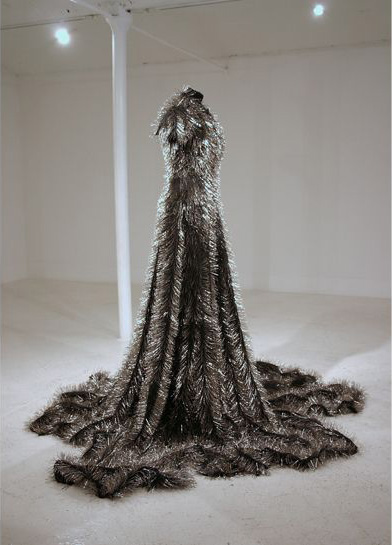 Widow 2009

Black Nappa Leather

43 Kg Adamantine Dressmakers Pins

Tailors Dummy (Manchester Art Gallery collection)

<a href="http://www.bbc.co.uk/programmes/p00cgf1x" target="_blank">interview on womans hour</a>